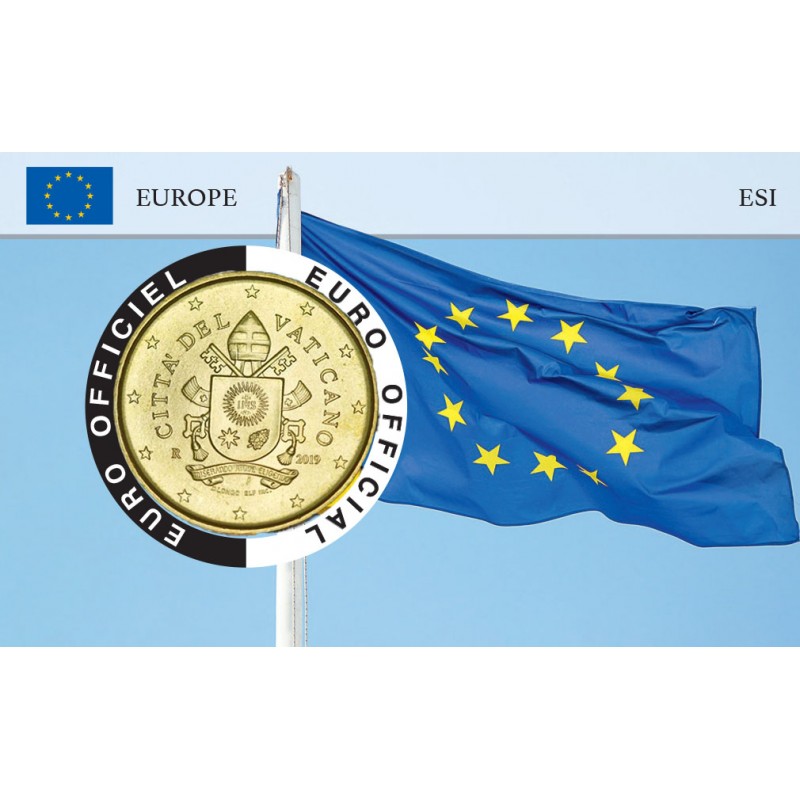 Coincard Vatican Drapeau Europeen Coincard Vatican Drapeau Europeen