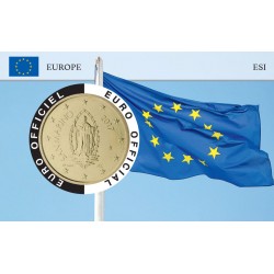 Saint Marin Coincard - Drapeau Européen