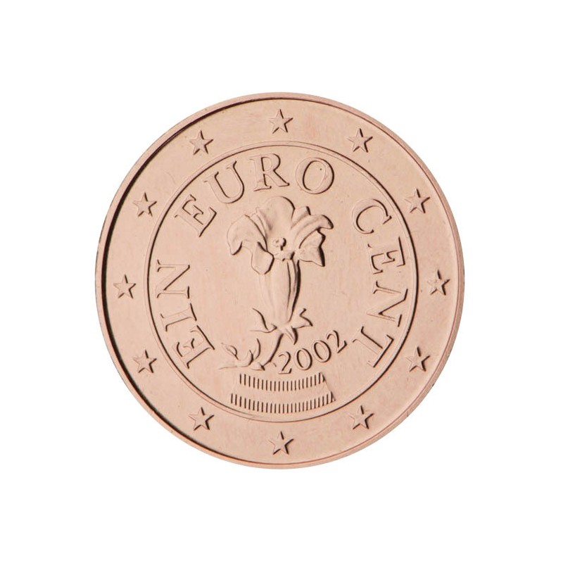 Piece 1 Centime Euro Feuille De Chene Valeur