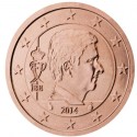Belgique Roi Philippe  2 centimes