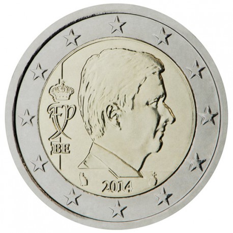 Belgique Roi Philippe 2 euros