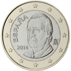 Espagne Juan Carlos 1 euro
