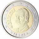 Espagne Juan Carlos 2 euros