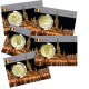Lot de 5 coincards- Capitale Européenne - La Grande Place