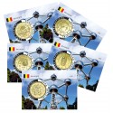Lot de 5 coincards - Capitale Européenne - Atonium