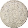 Léopold II Roi des Belges - 5 francs Argent