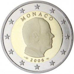 Monaco Prince Albert 2 euros