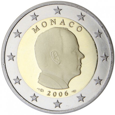 Monaco Prince Albert 2 euros