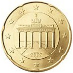 Allemagne 20 Cents  2002 Atelier G