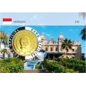 Monaco 2020 Albert de Monaco Coincard dorée - Le Casino