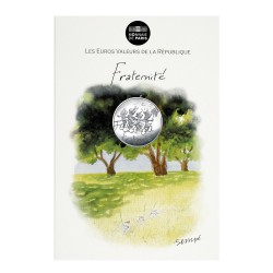 Eté Fraternité - 10 euros argent Sempé 2014