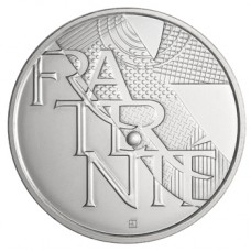 France 2013 Fraternité  - 5 euros Argent Les valeurs de la République