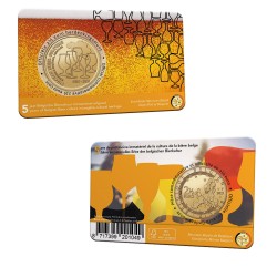 Belgique 2021 Coincard - 2.50 euros Culture de la bière Belge