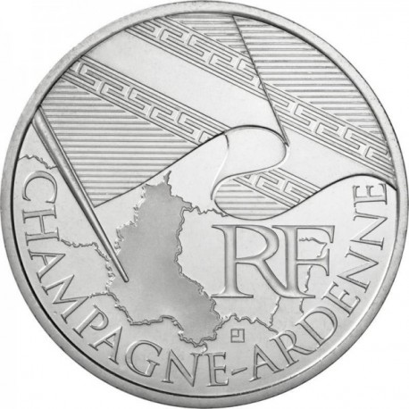 10 Euros des Régions 2010  - Champagne ardenne