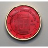 Espagne 2020 - dorée OR fin 24 carats Rubis précieuse Espagne 2020 - dorée OR fin 24 carats Rubis précieuse