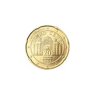 Autriche 20 Cents  2002
