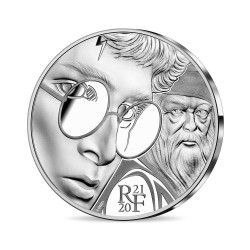 France 2021 - Harry Potter et Dumbledore ARGENT BE 10 euros