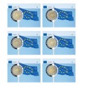 Série complète Drapeau - 19 coincards 2 euros