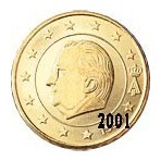 Belgique 20 Cents  2001