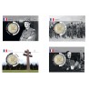 France 2008 DeGaulle - Lot de 4 coincards Présidence France 2008 DeGaulle - Lot de 4 coincards Présidence