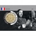 France 2013 Traité de l'Elysé - Lot de 4 coincards Charles de Gaulle