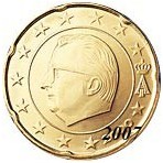 Belgique 20 Cents  2007