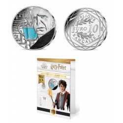 France 2021 - Harry Potter - La coupe de feu couleur - 10 euros argent