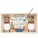 1000 Francs - Ceres et Mercure caissier principal - Qualité courante