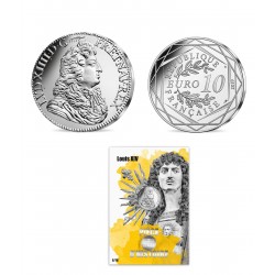 France 2019 - Louis XIV - 10 euros argent