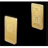 Cathédrale - Lingot doré or 24 carats
