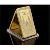 Cathédrale - Lingot doré or 24 carats