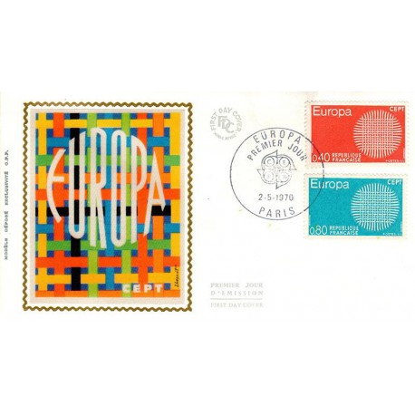 Enveloppe 1er jour europa