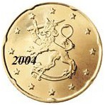 Finlande 20 Cents  2004
