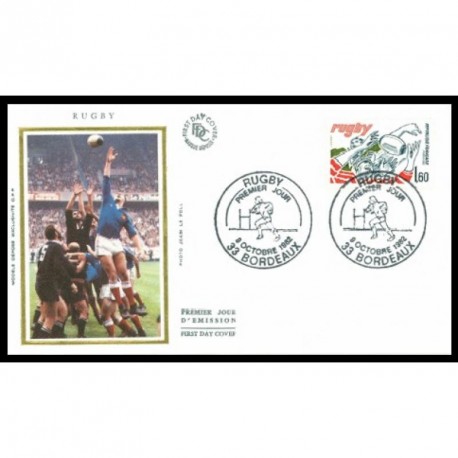 Enveloppe 1er jour - Rugby