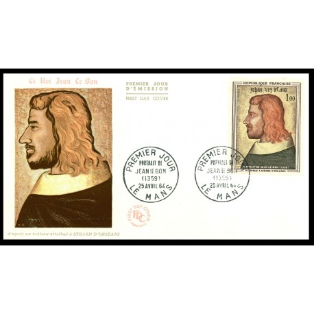 Enveloppe 1er jour - Jean Le Bon