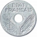 Dix centimes Etat Français Petit module