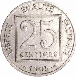 Vingt cinq Centimes - Liberté