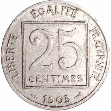 Vingt cinq Centimes - Liberté