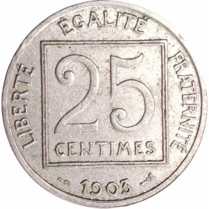 Vingt cinq Centimes - Liberté