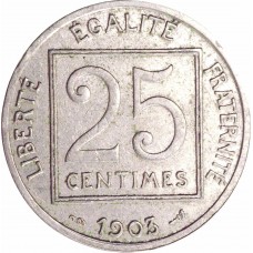 25 centimes - Liberté