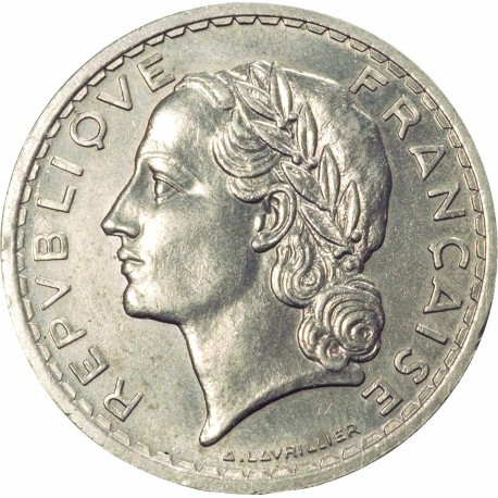 Cinq Francs LAVRILLIER Nickel