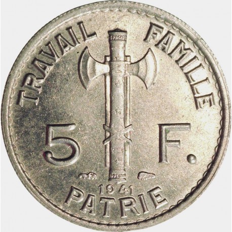 Cinq Francs PETAIN