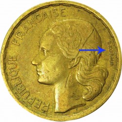 Vingt Francs Signature G. GUIRAUD