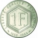 Un Franc DeGaulle Nickel