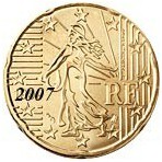 France 20 Cents  2007