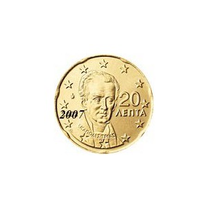 Grece 20 Cents  2007