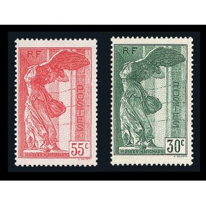Timbres France N°354-355, Victoire De Samothrace, Neufs Sans Charnière, Très Bel état, Cote 420€