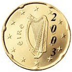 Irlande 20 Cents  2003