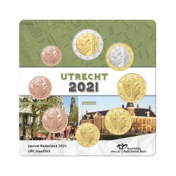 Pays bas 2021 - série complète euro neuve