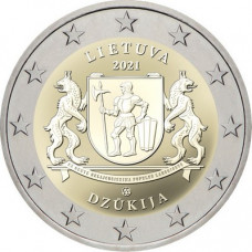 Lituanie 2021 - 2 euro commémorative Dzukija